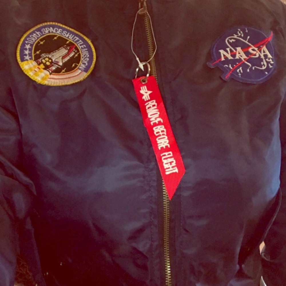 Kids XL NASA Jacket! I am a M but this was a big